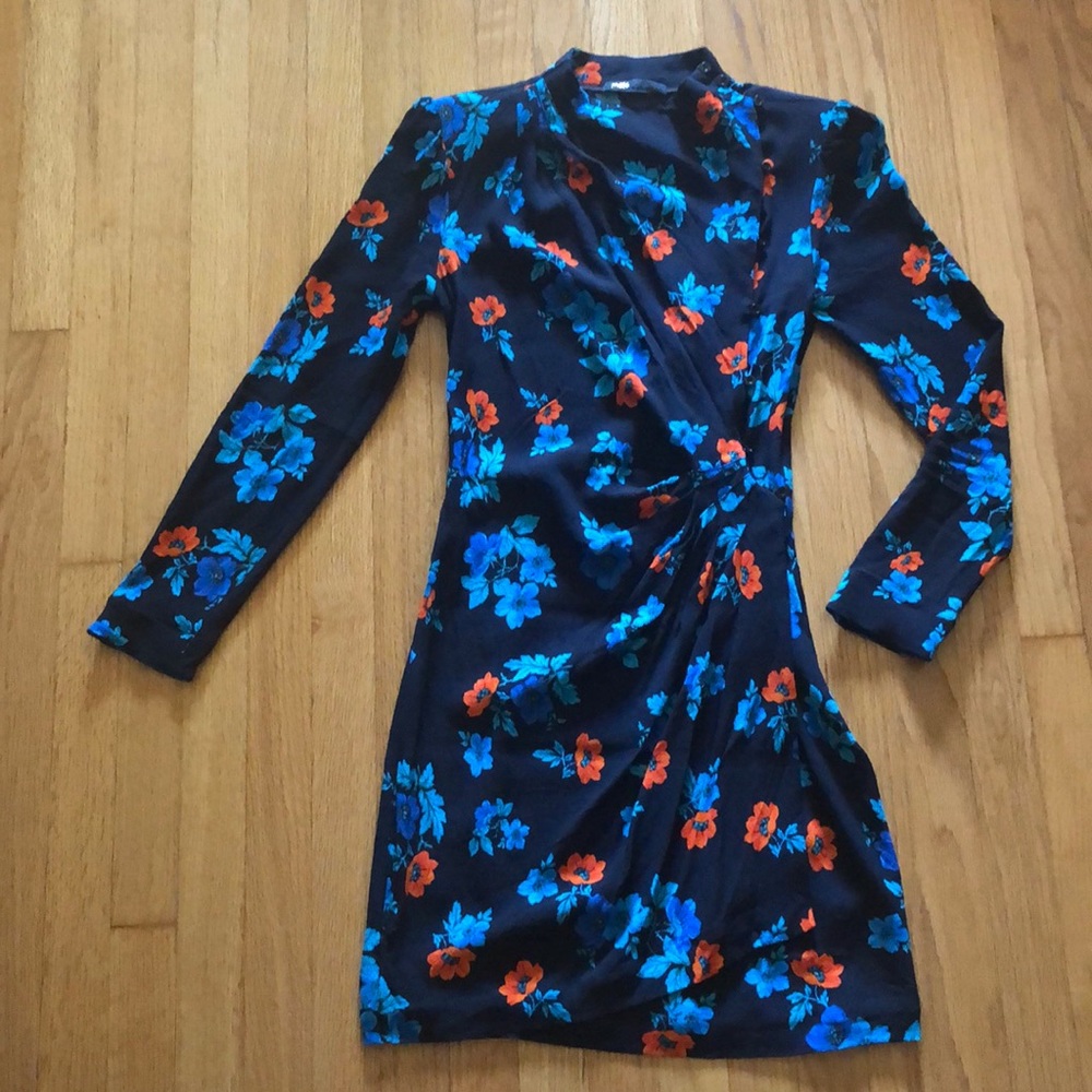 Maje ripita floral dress